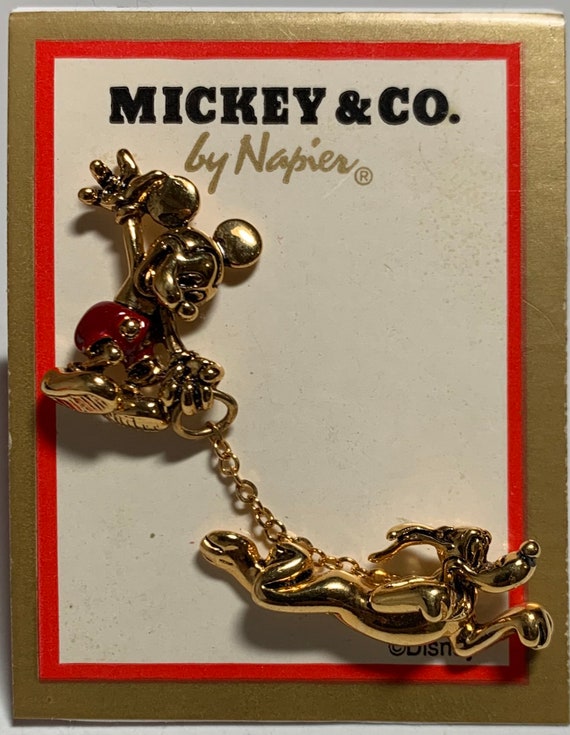 Mickey & Co. - Mickey and Pluto Napier Pin - Walt 