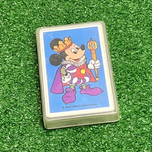 Mickey Mouse Playing Cards - Etsy
