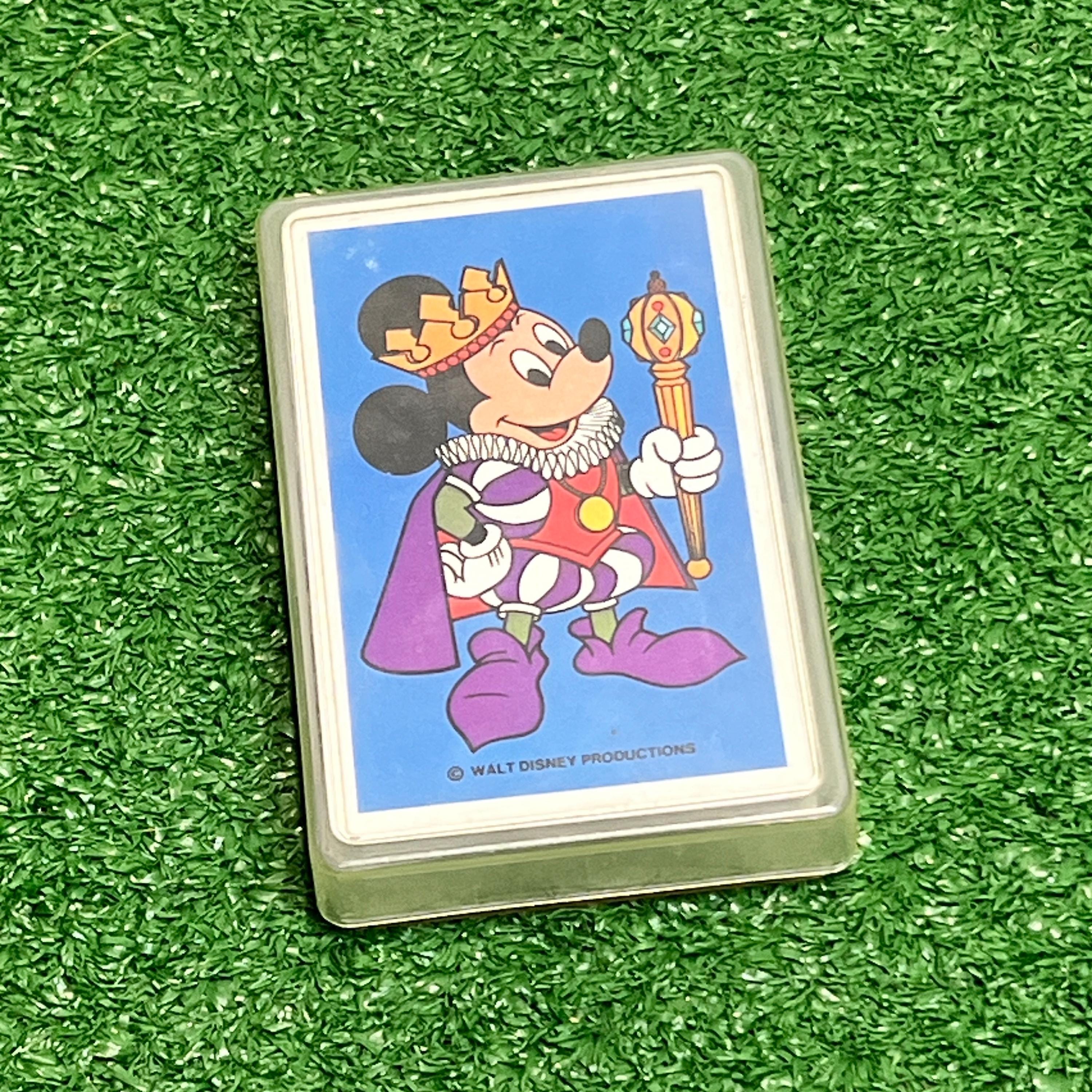 Mickey Mouse Playing Cards Vintage - Etsy