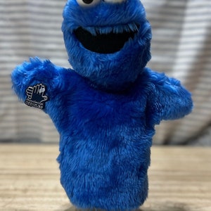 Vintage APPLAUSE Cookie Monster Classic Hand Puppet