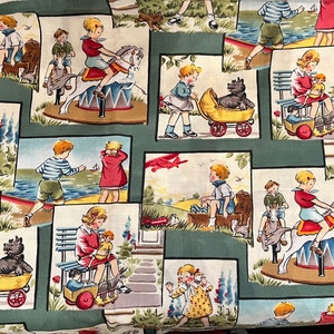 Adorable Alice and Jerry reader fabric by Michael Miller - 1.5 yard x 45&quot; wide