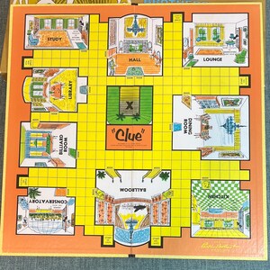 Vintage Parker’s Brothers • CLUE• 1963