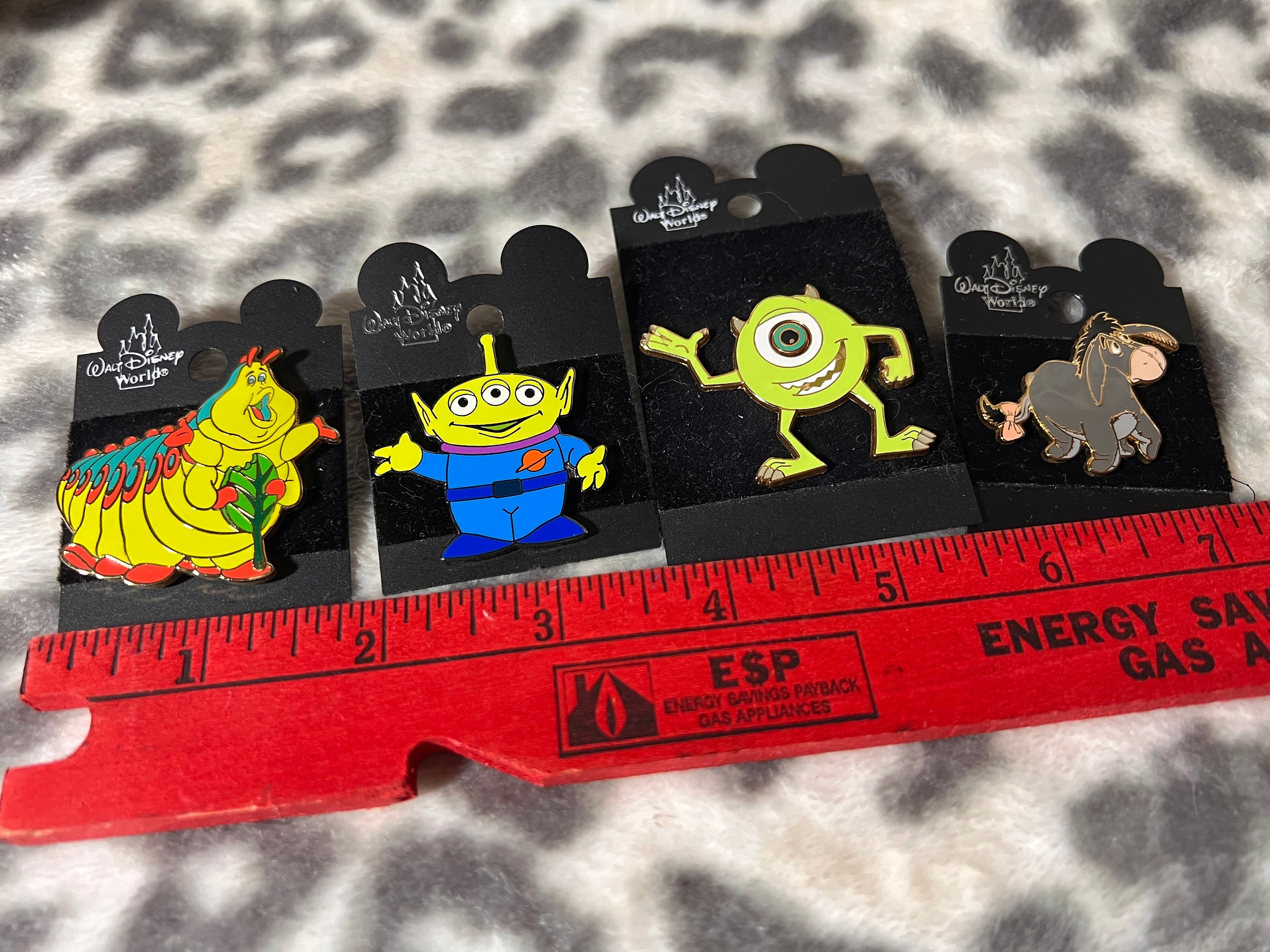 Walt Disney Character Pins. A Bugs Life. Toy Story. Monsters Inc