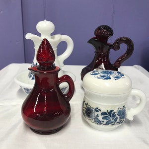 Lot of 4 Vintage Avon Collectibles