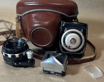 Exaktaカメラケース 002 <Exakta Camera Case> Exakta VX Camera - Working Vintage 1950s Ihagee Dresden East