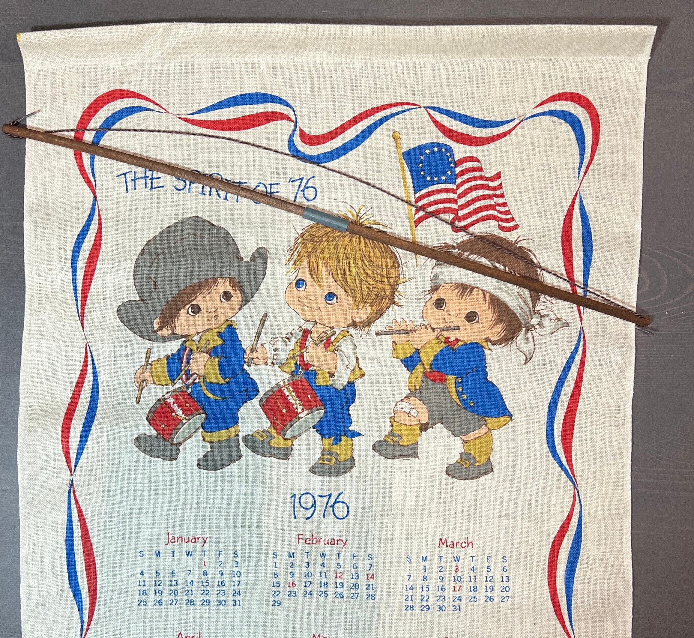 1976 Wall Calendar - Etsy