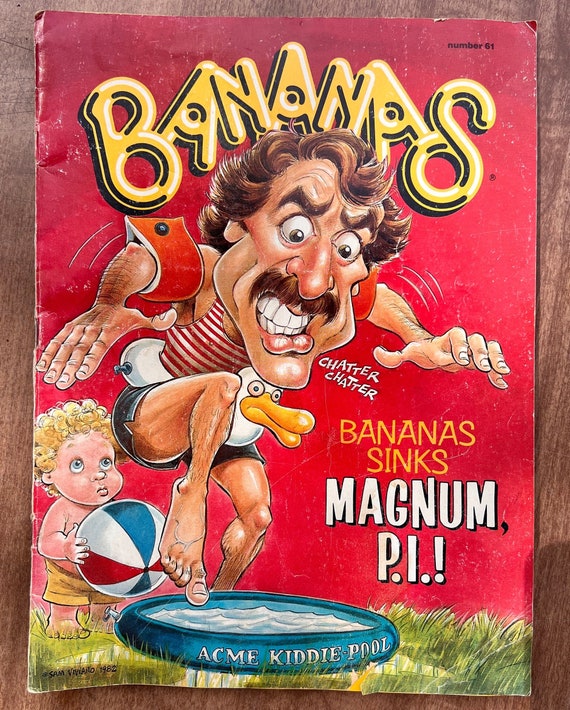 Vintage Bananas Magazine Issue Number 61 - Etsy