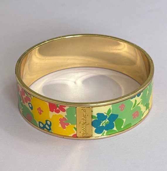 Lily Pulitzer Bangle Bracelet Etsy