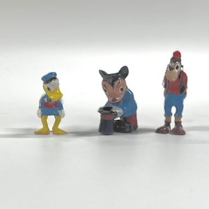 Mickey Mouse, Donald Duck and Goofy nodders -- made in Japan