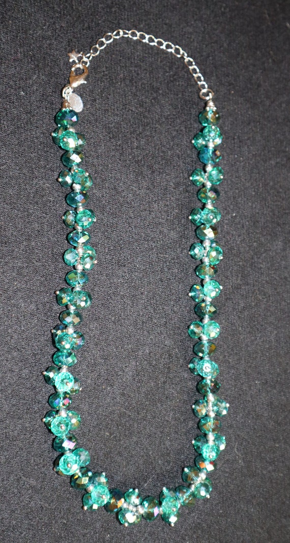 Kirk's Folly signed Divine Azure necklace - image 2