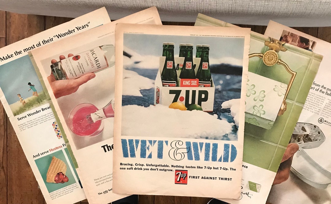 Retro Full Page Color Ads/lot of 5/1966 Life Magazine - Etsy