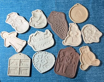 Vintage Brown Bag Cookie Art • The Pampered Chef • Cookie & Craft Mold, Crafts, Baking, Paper Mache ***SOLD SEPARATELY