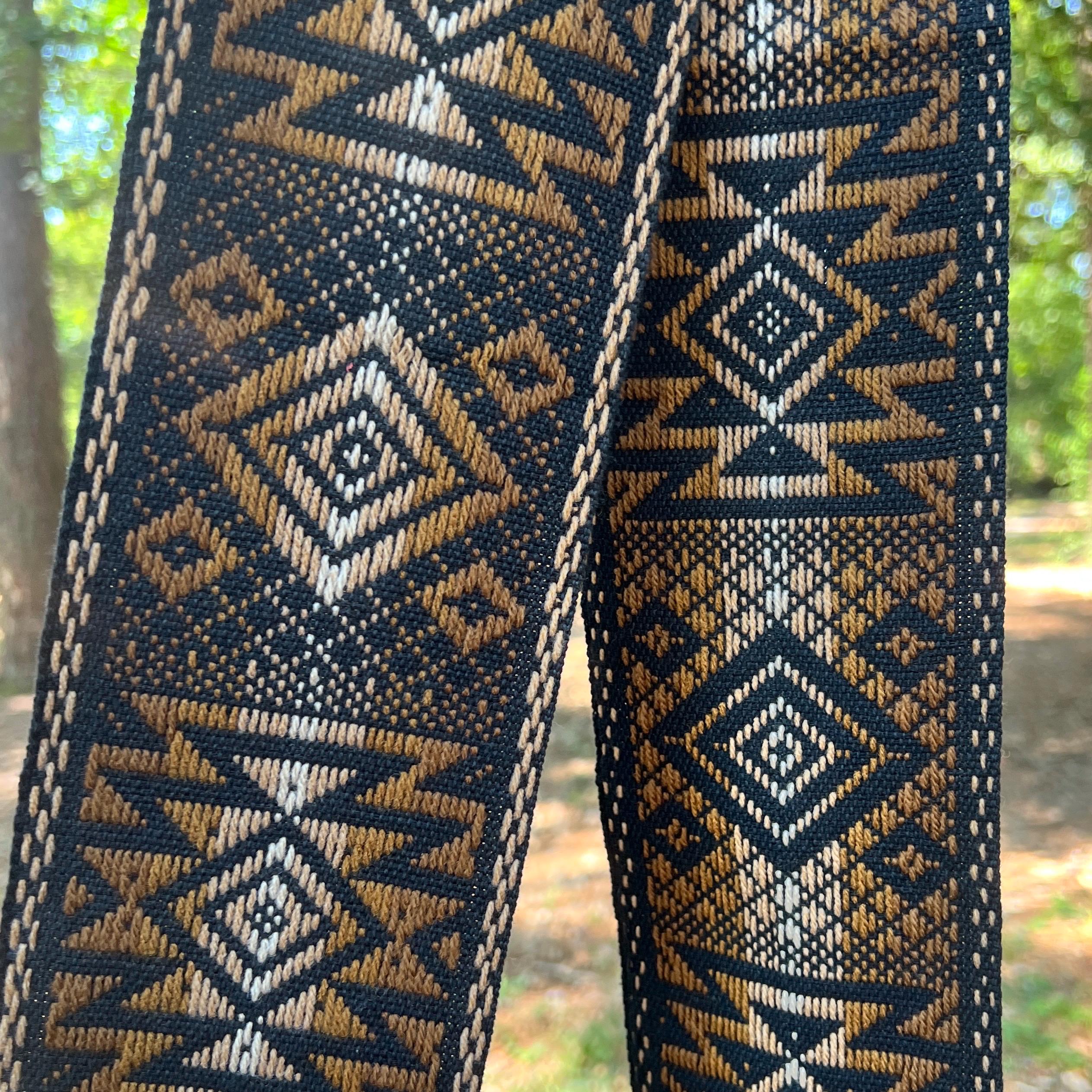 Antique Guatemalan Woven Textile Faja Belt Sash Guatemala Mayan Art Design Dated Handwoven Mayan Belts - Authentic Guatemalan Fajas | Vida  main image 3
