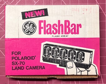 Vintage GE FlashBar NIB Polaroid Camera