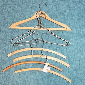 Antique Wood Hangers - Etsy