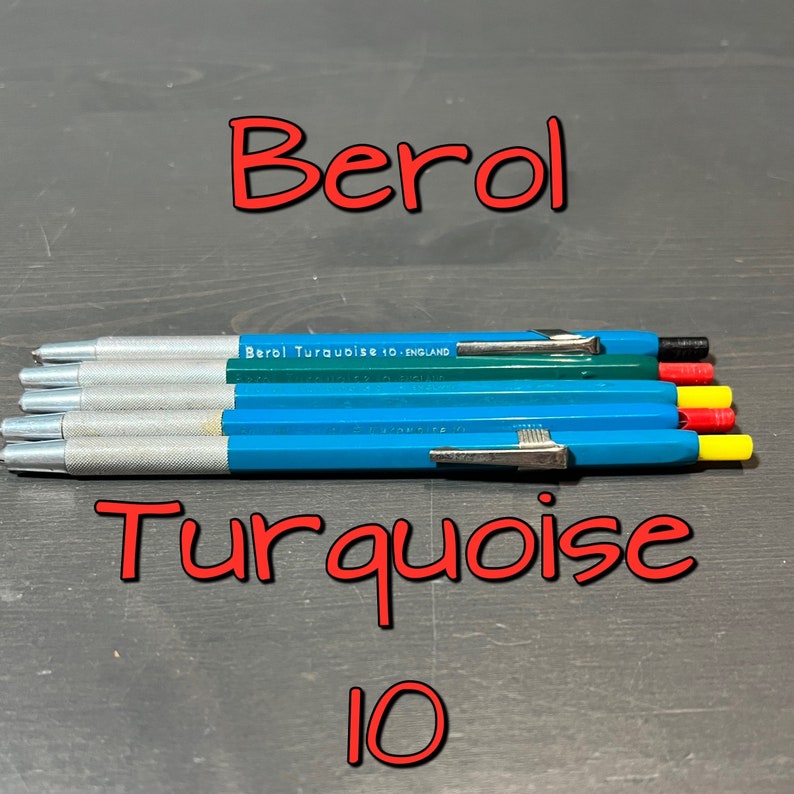 Vintage Engineering Drafting Mechanical Pencils, Faber Castell, Berol