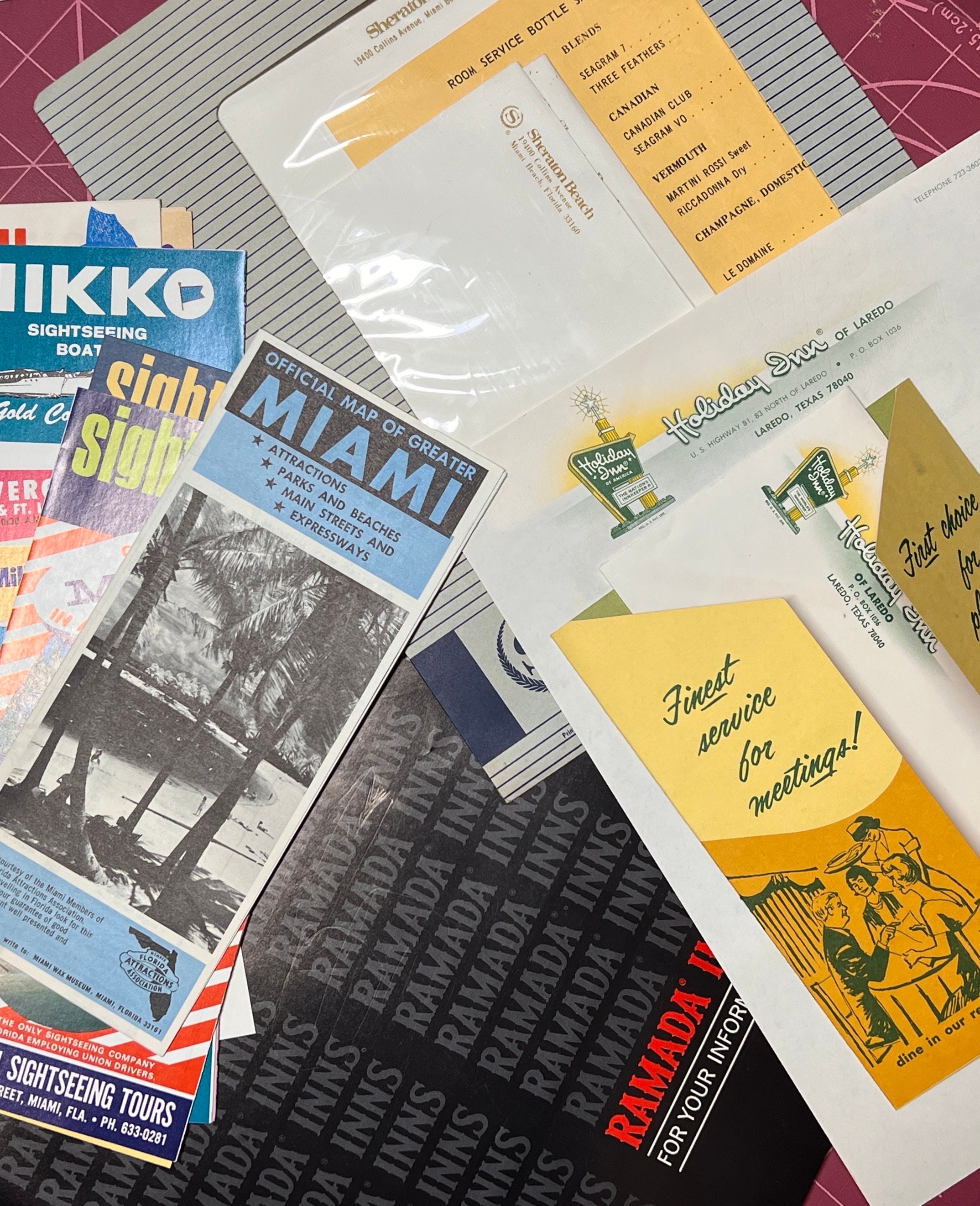 Vintage Hotel Pamphlet - Etsy