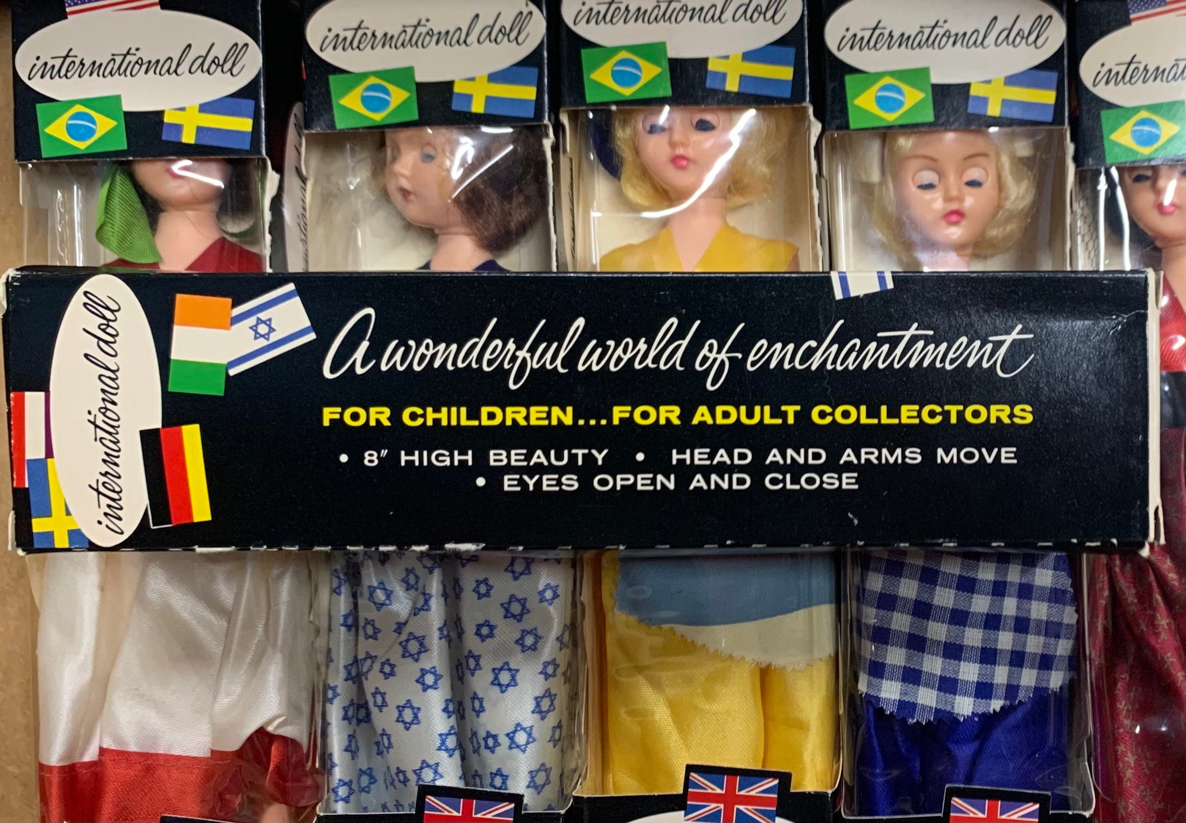 Buy 12 Piece Set Vintage International Made in Japan 8 Dolls
