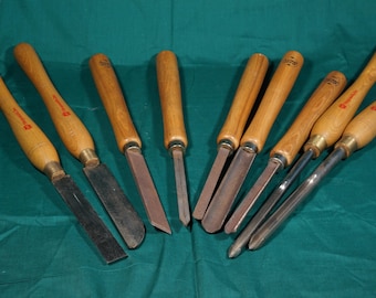 Herramientas vintage para torneado de madera Shopsmith: ¡se venden en conjunto o individualmente!