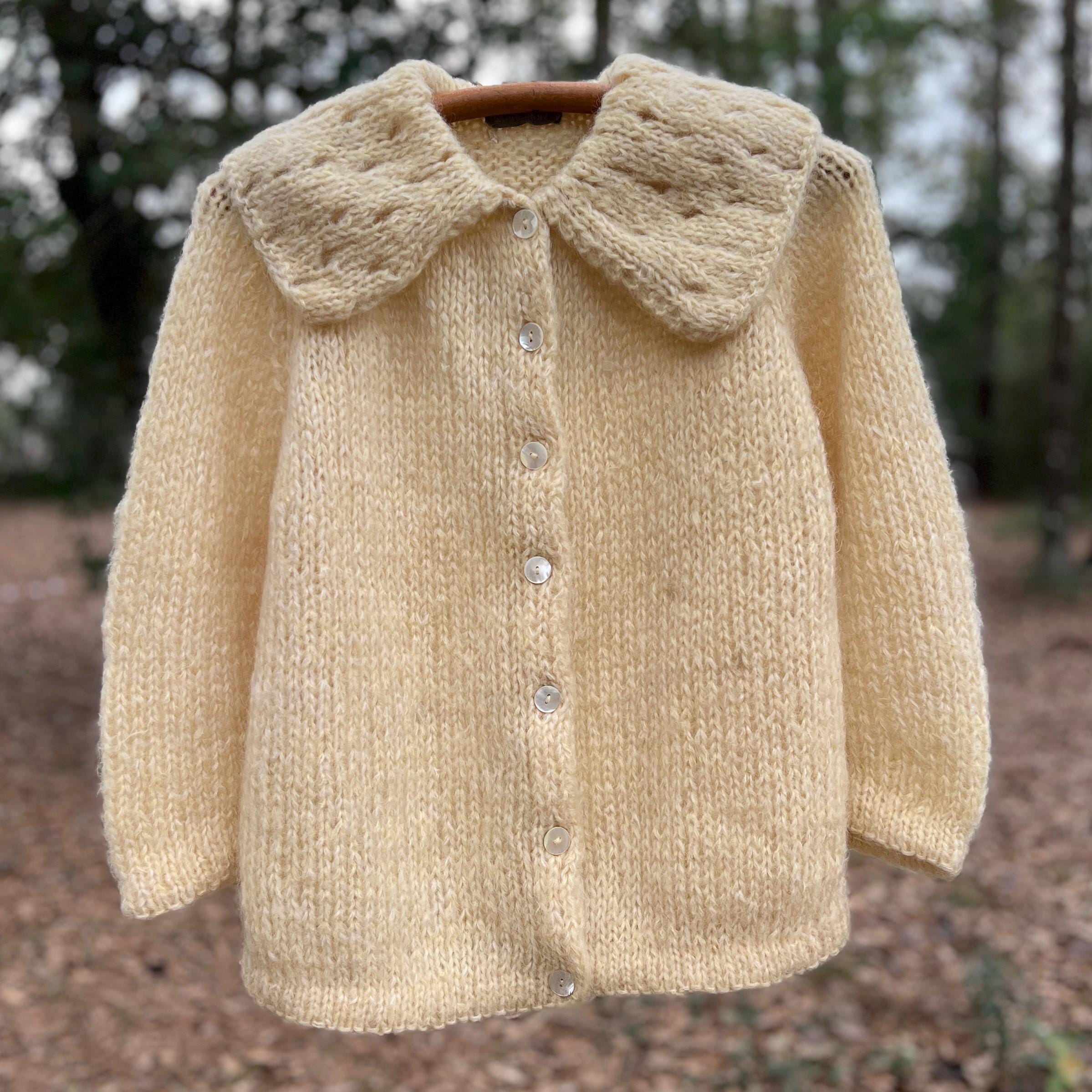 Women Vintage Italian Mohair Cardigan - Etsy