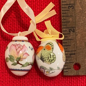 Vintage Porcelain Hutschenreuther Easter Eggs