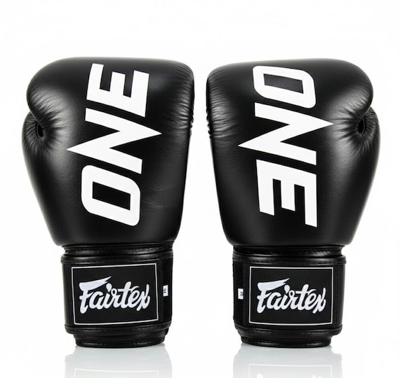 Fairtex One Boxing Gloves 8oz-16oz Hook and Loop Sparring Gloves