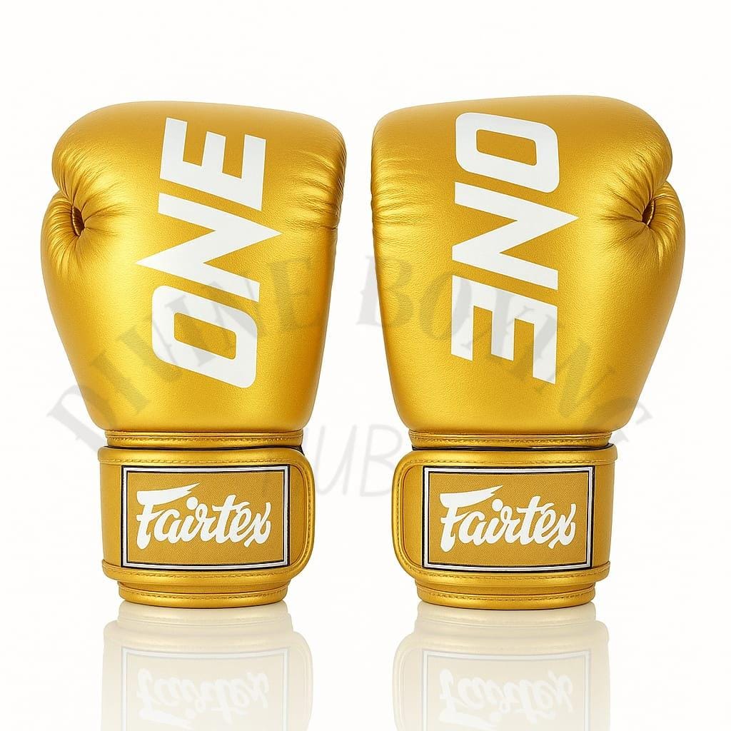 Fairtex One Boxing Gloves 8oz-16oz Hook and Loop Sparring Gloves