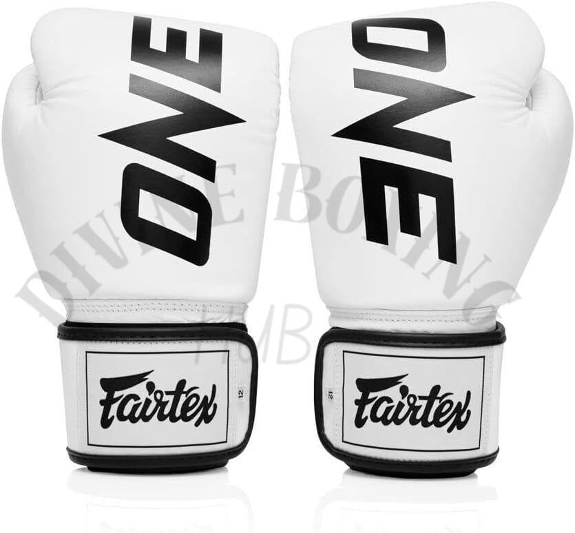 Fairtex One Boxing Gloves 8oz-16oz Hook and Loop Sparring Gloves