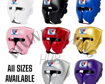 Casco protector facial Winning FG 2900 - Todas las tallas / Casco de boxeo de primera calidad