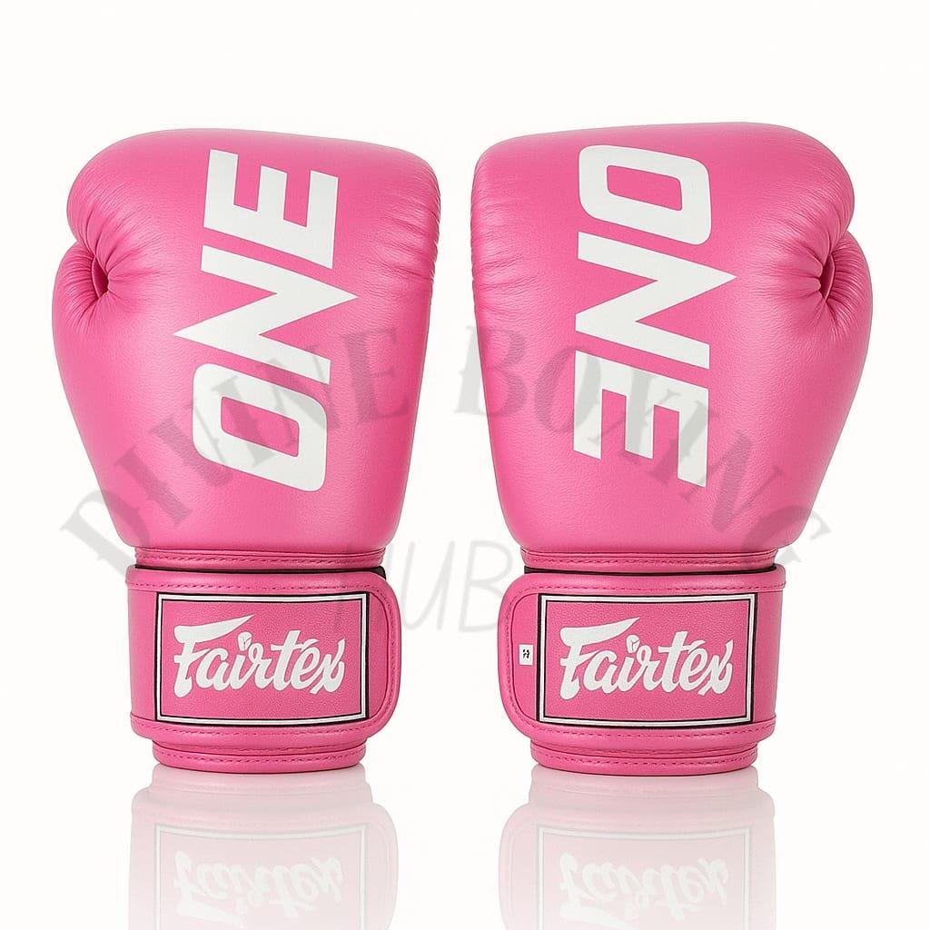 Fairtex One Boxing Gloves 8oz-16oz Hook and Loop Sparring Gloves