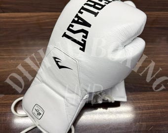 Everlast Elite Pro Lace Up Type Boxing GlovesTraining Gloves 8oz-18oz