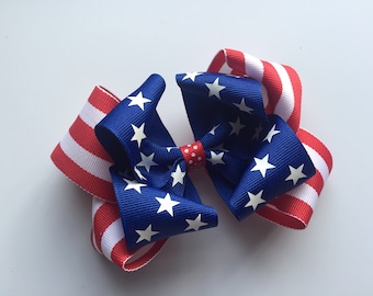 Independence DayFourth of July Inspired Hair Bows