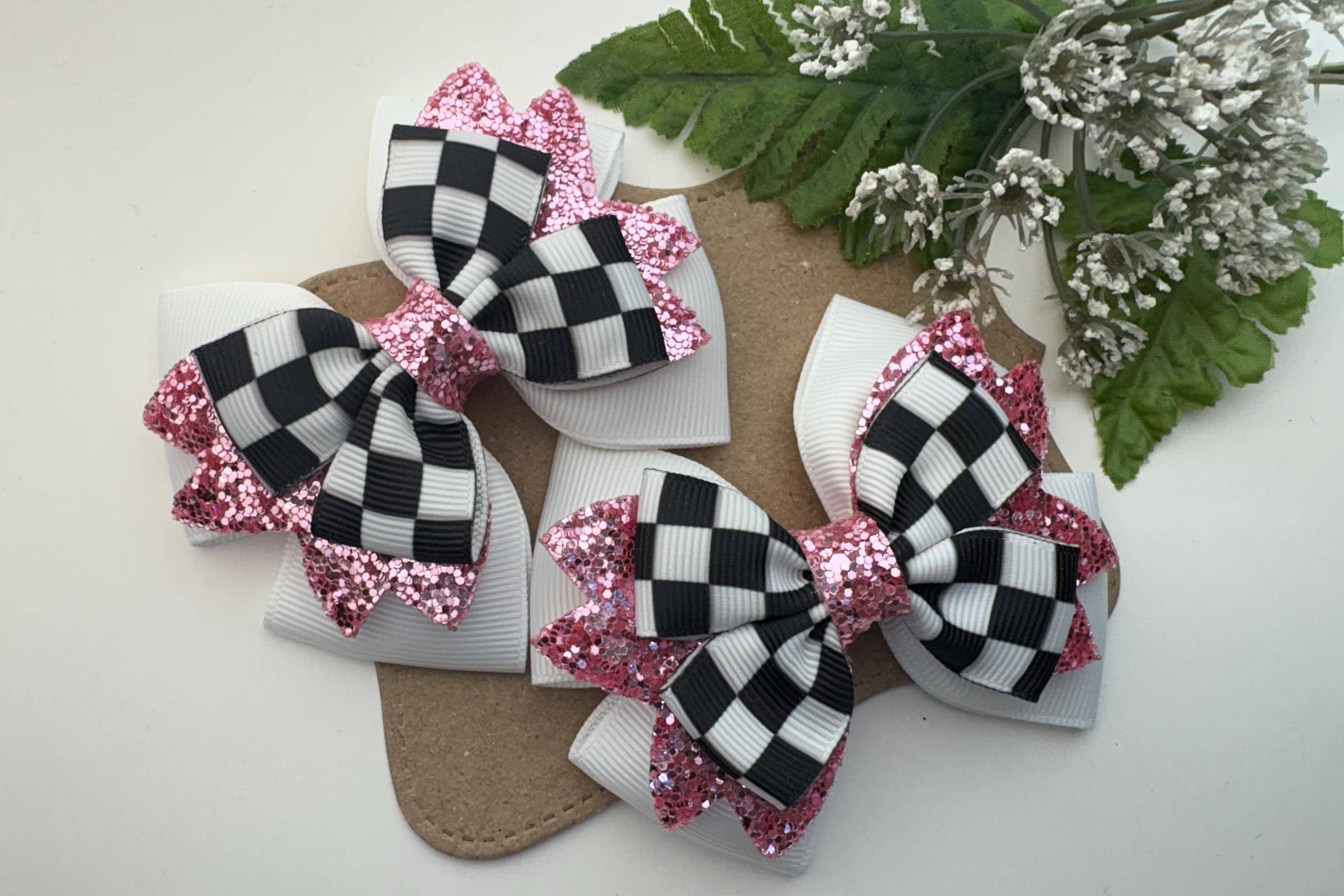 New! The Big Bow “Aurora” Rose ? Print Wired Bow Statement Headband Bows that shout  main image 4
