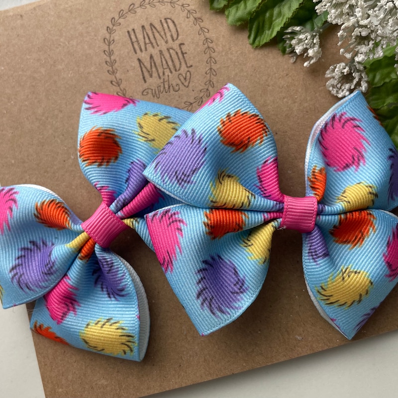 Funky Hair Bows - Etsy