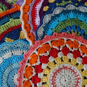 Magische Mandalas PDF ebook mit 8 Mandala-Häkelmustern (Download)