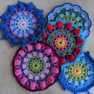 Mini Mix mandala&#39;s pdf-haakpatroon