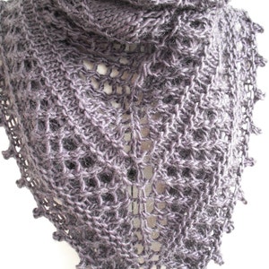 Bilberry Shawl PDF knitting pattern