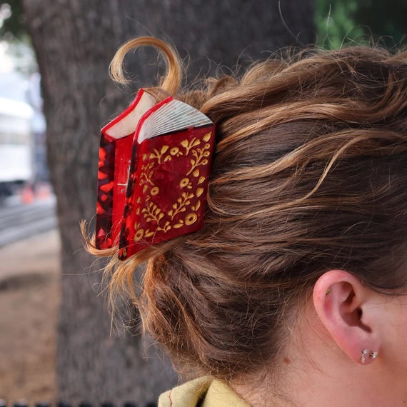 Book Hair Claw Clip - Romance, Fantasy, Historical Fiction, BookTok