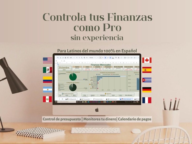 Plantilla de Finanzas Personales | Presupuesto en Google Sheets ...