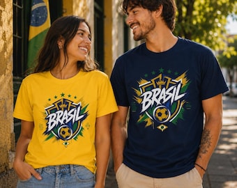 Brazil Soccer Team FIFA World Cup 2026 T-Shirt | Championship Football Tee