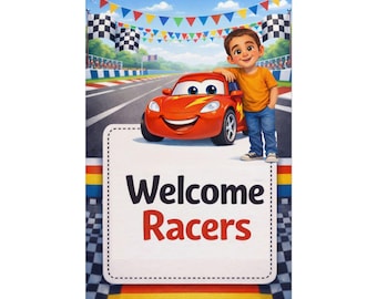 Custom Birthday Welcome Poster - Fully Personalized Party Decor