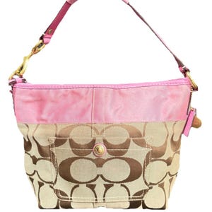 Pink Vintage Coach - Etsy UK