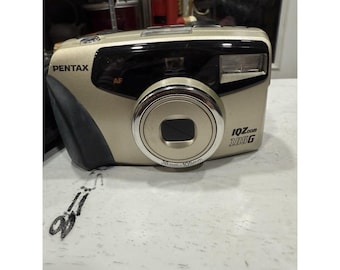 VTG PENTAX IQZoom 105G 35mm Film Camera w/ Panorama - Tested