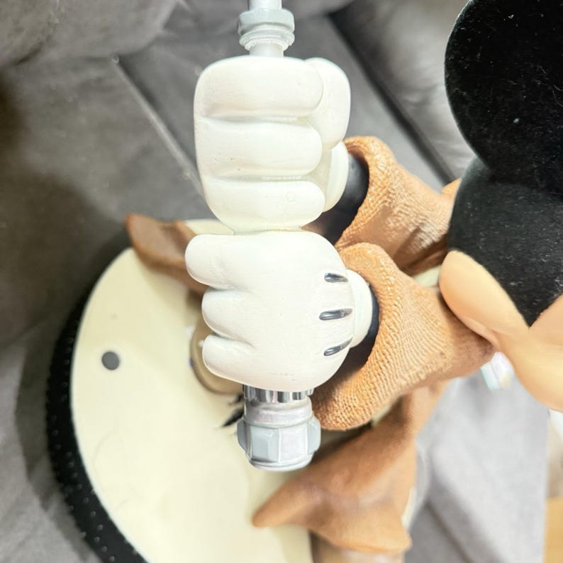 Jedi Mickey Mouse Disney BIG FIG Statue Figure With Base image 3