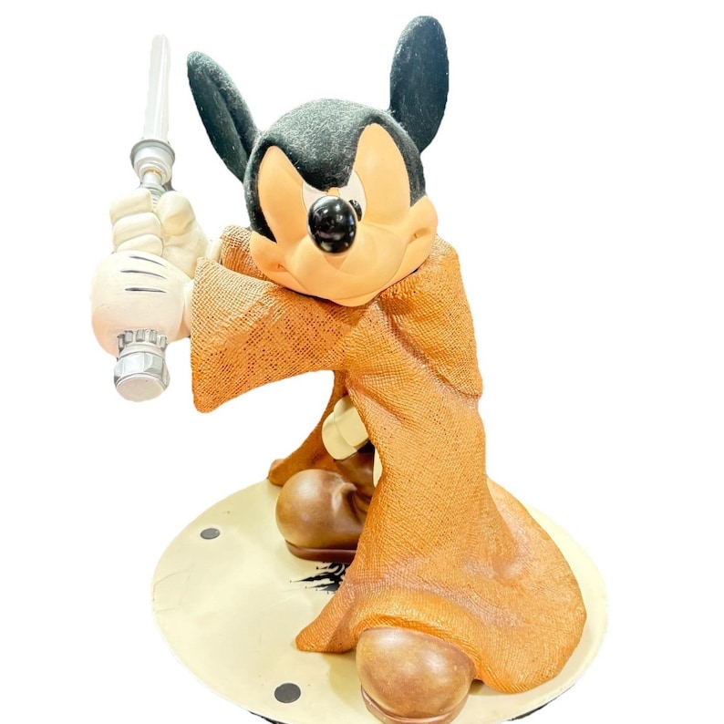 Jedi Mickey Mouse Disney BIG FIG Statue Figure With Base image 1