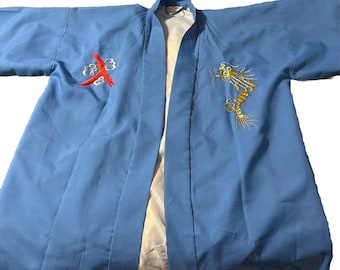 Vintage Dragon Kimono Made In Japan
