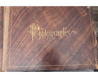 Antique photo album Civil War Era  photos  tintypes  uniform lot