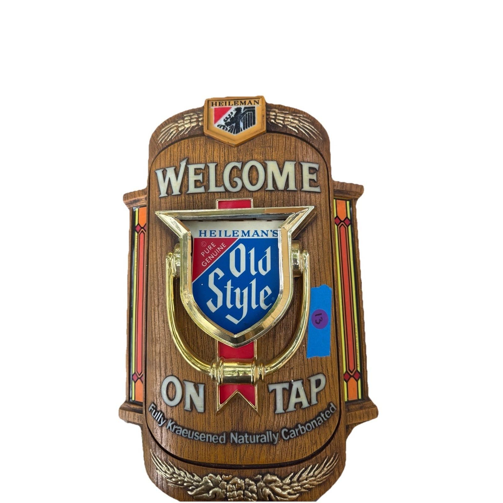 Style Old OLD BEER STYLE ライトサイン Vintage Beer オールド