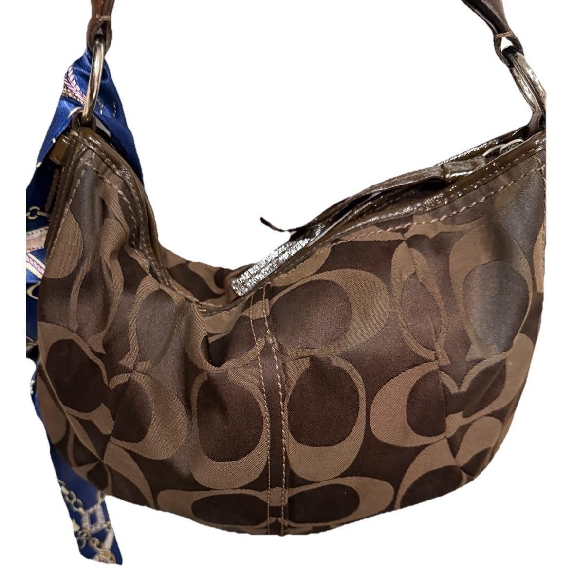 Coach Brown Hobo Bag - Etsy
