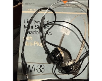 Sony MDR-E484 Headphones With Original Case, Made in Japan Walkman